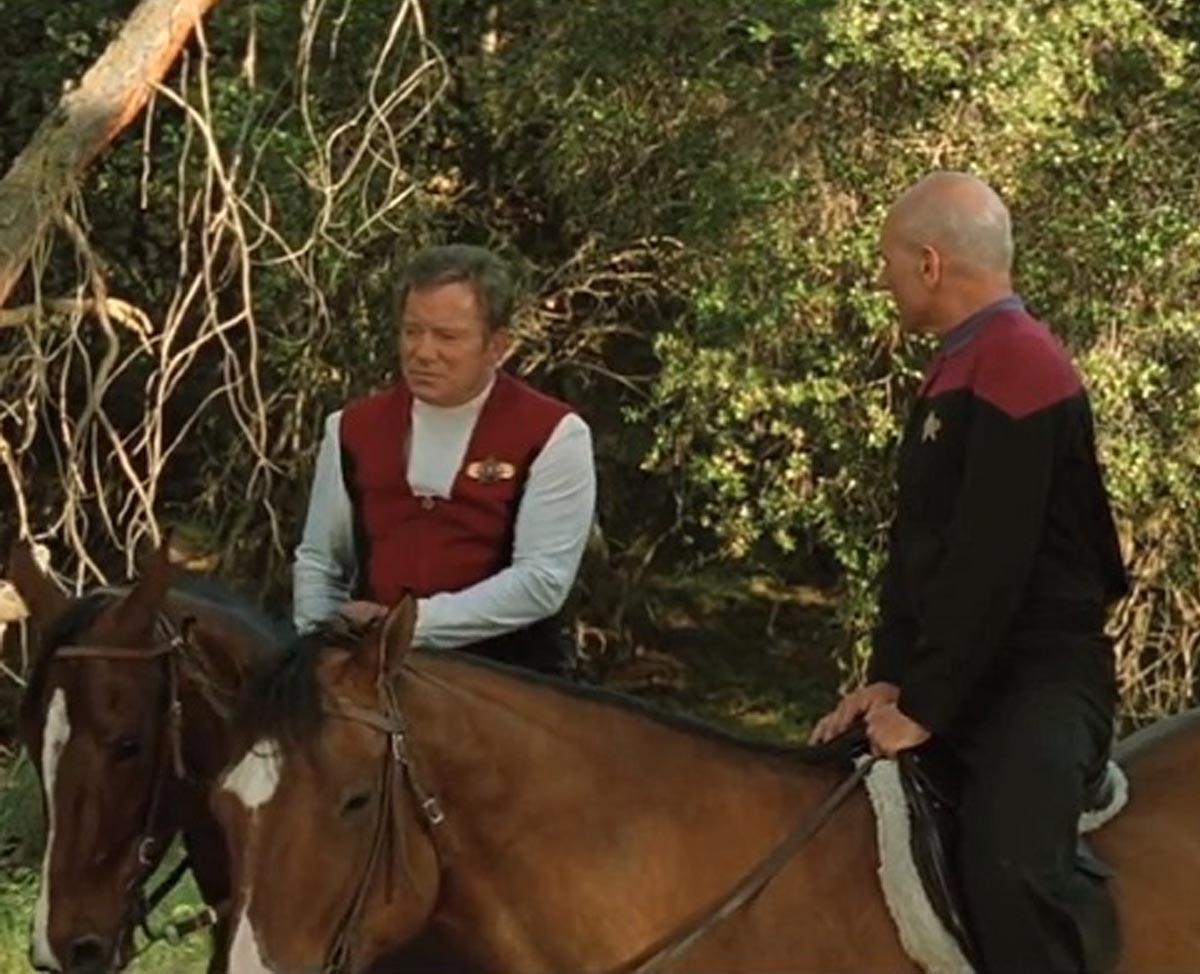 William Shatner - Horse Rider - Star Trek